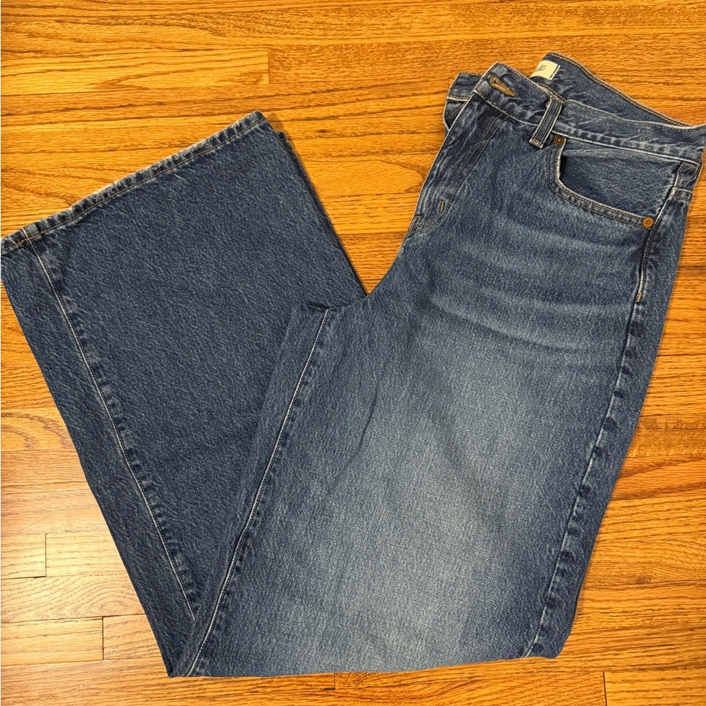 Madewell SuperWide Leg Jeans